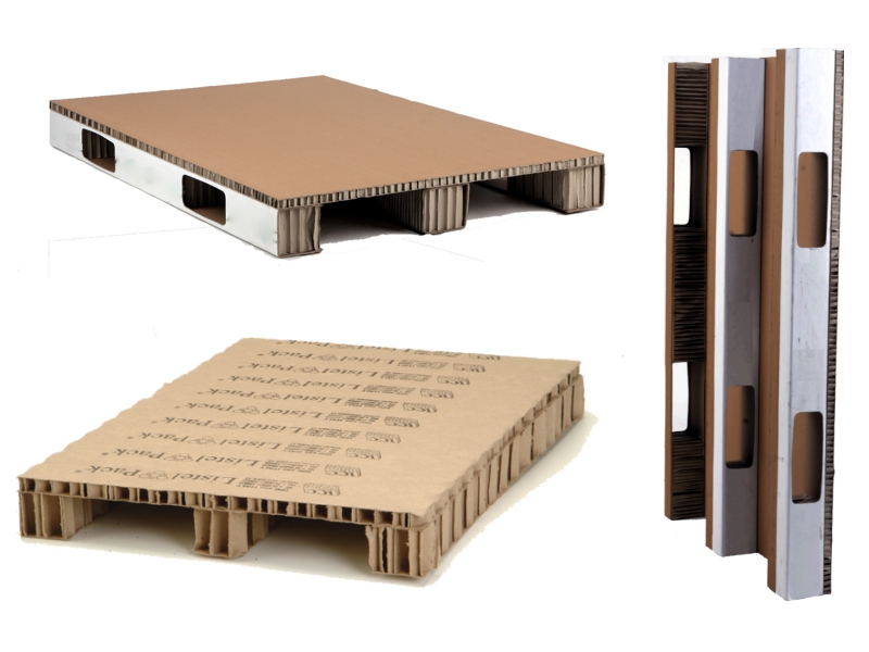Il pallet in cartone a nido d'ape